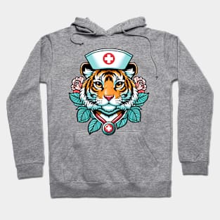 Nurse tiger Hoodie